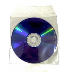 BUSTINE PER CD/DVD IN PLASTICA TRASPARENTE PZ.100